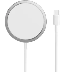 Caricabatterie Wireless Retea BWOO WL-12, 15W, 1.67A, Bianco