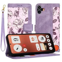 Custodia per Nothing CMF Phone 1, Techsuit, FlipCraft, Viola