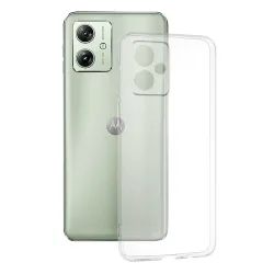 Custodia per Motorola Moto G64 / G54 Power Edition, Techsuit, Chiara, Trasparente