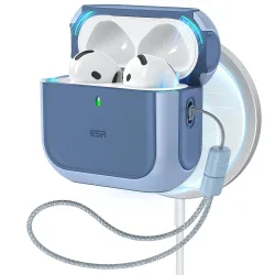 Custodia ESR Orbit Hybrid per Apple AirPods 4, Blu