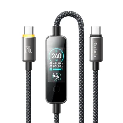 Cavo Dati e Ricarica USB-C - USB-C McDodo CA-8750 Display, 240W, 1,2m, Nero