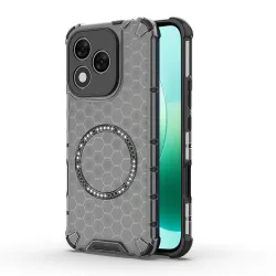 Custodia MagSafe per Honor 400 Lite, Techsuit, HoneyComb Shield, Nera