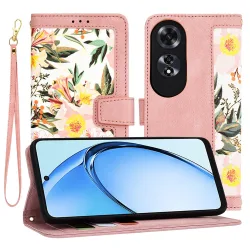 Custodia per Oppo A60, Techsuit, FlipCraft, Rosa