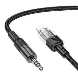 Cavo Audio Lightning - 3.5mm HOCO UPA27, 1.2m, Nero