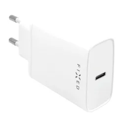 Caricabatterie Rete con Cavo USB-C Fixed, 20W, 3A, 1 x USB-C, Bianco