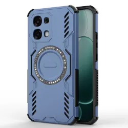 Custodia MagSafe per Oppo A6 Pro 5G / A6 Pro 4G, Techsuit, ArmorMag, Blu