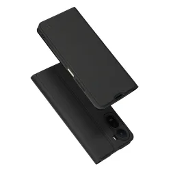 Custodia per Xiaomi Redmi A7 Pro 4G, Techsuit, Magskin Book, Nera