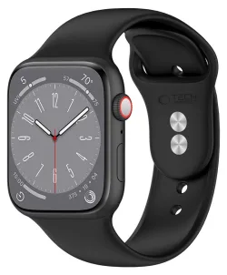 Cinturino Tech-Protect Silicone per Apple Watch 42mm / 41mm / 40mm Series, Nero