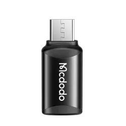 Adattatore Dati e Ricarica USB-C - microUSB McDodo OT-7690, Nero