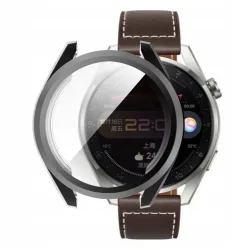 Custodia Techsuit Defense360 Pro per Huawei Watch 3 Pro, Nera