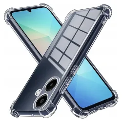 Custodia per Samsung Galaxy A06 A065, Techsuit, Shockproof Clear, Trasparente