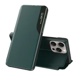 Custodia per Apple iPhone 15 Pro, Techsuit, eFold, Verde