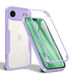 Custodia per Apple iPhone 17 Air, Techsuit, ColorVerse 360, Viola