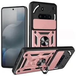 Custodia per Nothing Phone (3a), Techsuit, CamShield, Rosa