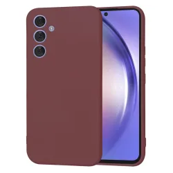 Custodia per Samsung Galaxy A54 A546, Techsuit, SoftFlex, Vinaccia