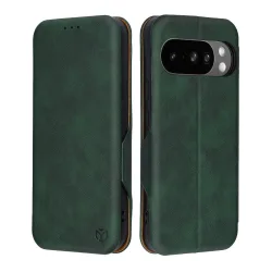 Custodia per Google Pixel 10 Pro XL, Techsuit, Safe Wallet Plus, Verde