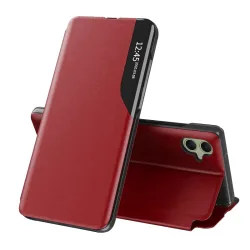 Custodia per Samsung Galaxy A05 A055, Techsuit, eFold, Rossa