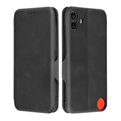 Custodia per Nothing CMF Phone 1, Techsuit, Safe Wallet Plus, Nera