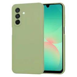 Custodia per Samsung Galaxy A26 A266, Techsuit, SoftFlex, Matcha