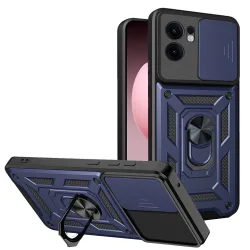 Custodia per Oppo Reno13 FS 5G / Reno13 F 4G / Reno13 F, Techsuit, CamShield, Blu