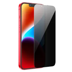 Pellicola Protettiva Schermo Privacy HOCO G15 per Apple iPhone 12 / 12 Pro, Vetro Temperato, Full Glue, 5D