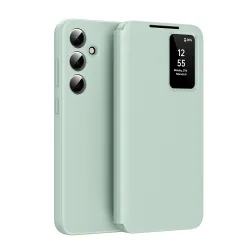 Custodia per Samsung Galaxy S26 FE, Techsuit, SmartView, Verde