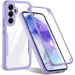 Custodia per Samsung Galaxy A54 A546, Techsuit, ColorVerse 360, Viola