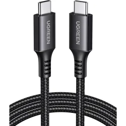 Cavo dati e ricarica USB-C - USB-C UGREEN US567, 60W, 1m, grigio