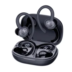 Auricolare Bluetooth Techsuit CW4 AirTune, TWS, Nero