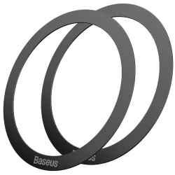 Adesivo Metallico Baseus Halo, Set 2 pezzi, Nero PCCH000001