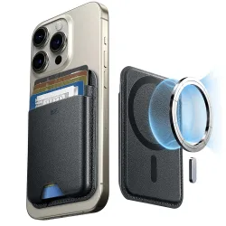 Portafoglio Magsafe, ESR, Boost, Nero