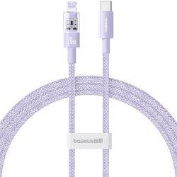 Cavo Dati e Ricarica USB-C - Lightning Baseus Gem, 20W, 1m, Viola P10373001511-00