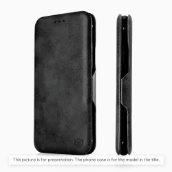 Custodia per Samsung Galaxy A57 5G, Techsuit, Safe Wallet Plus, Nera