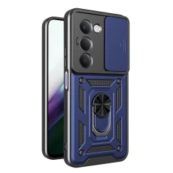 Custodia per Xiaomi Redmi 15 5G / 15 4G, Techsuit, CamShield, Blu