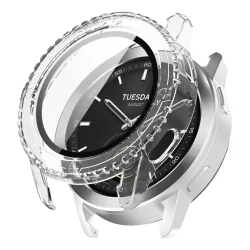 Custodia Techsuit Defense360 Pro per Xiaomi Watch S3, Trasparente