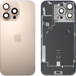 Copertura Batteria Apple iPhone 16 Pro Max, Oro (Desert Titanium), Swap Premium