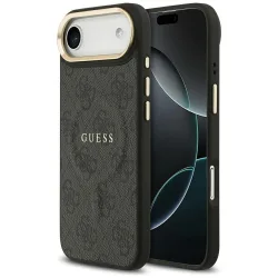 Custodia MagSafe per Apple iPhone 17 Air, Guess, 4G Classic, Nera