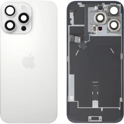 Cover Batteria Apple iPhone 16 Pro Max, Bianco (Titanio Bianco), Swap Premium