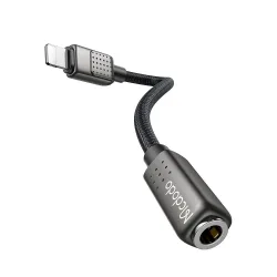 Adattatore Audio Lightning - 3.5mm McDodo CA-5010, Nero