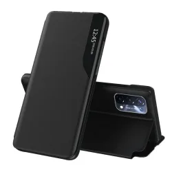 Custodia per OnePlus Nord N200 5G / Oppo A74 5G / A54 5G, Techsuit, eFold, Nera
