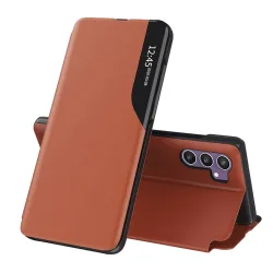 Custodia per Samsung Galaxy S23 FE S711, Techsuit, eFold, Arancione
