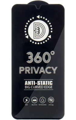 Pellicola protettiva per schermo Privacy OEM 360 per Samsung Galaxy A37 5G, Vetro temperato, Full Glue