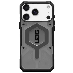 Custodia MagSafe per Apple iPhone 17 Pro, Urban Armor Gear, Pathfinder Clear, Grigio