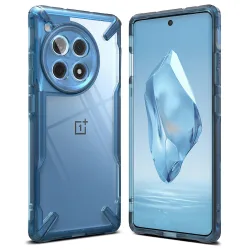 Custodia per OnePlus 12R, Ringke, Fusion X, Blu