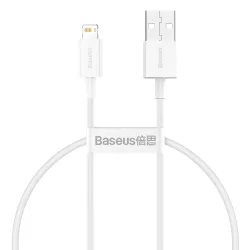Cavo Dati e Ricarica USB-A - Lightning Baseus Superior Series, 20W, 0.25m, Bianco CALYS-02