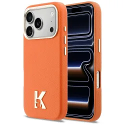 Custodia MagSafe per Apple iPhone 17 Pro, Karl Lagerfeld, Karl Head Logo, Arancione