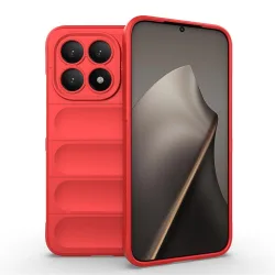Custodia per Xiaomi 15T, Techsuit, Magic Shield, Rossa