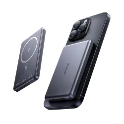 Batteria Esterna Wireless McDodo MC-4641 Meta, 5000mAh, 20W, PD + FQI, 1 x QI - 1 x USB-C, Nera