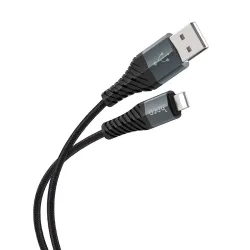 Cavo dati e ricarica USB-A - Lightning HOCO X38 Cool, 18W, 1m, nero