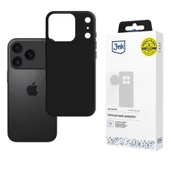 Custodia per Apple iPhone 17 Pro, 3MK, Pro, Nera Opaca
